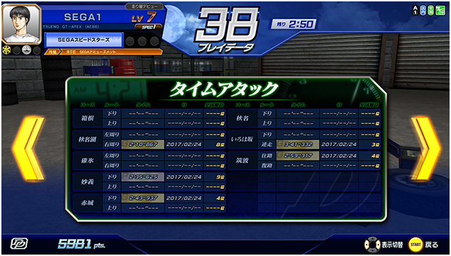 プレイデータ